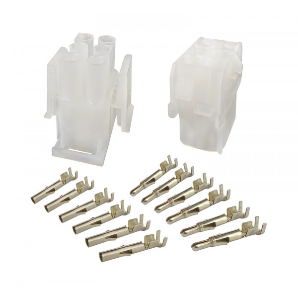 Mehrfachsteckverbinder Set 6-polig BLANKO