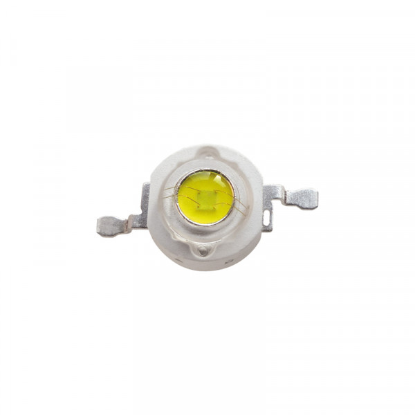 High Power 3W LED weiss 5er-Pack BLANKO