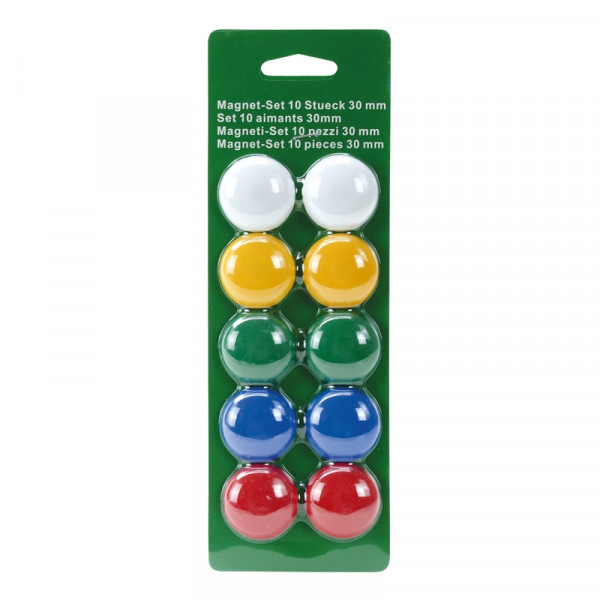 Magnet-Set 10 Stück 30 mm