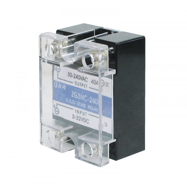 Solid State Relais Eingang 3 - 32 V DC Ausgang 30 - 240 V AC 40 A BLANKO