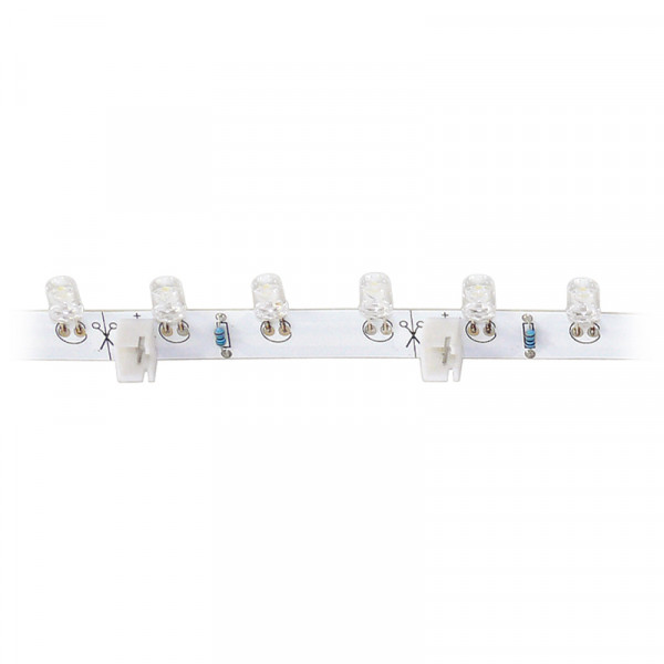LED-Strip flexibel,18 weisse LEDs BLANKO Länge 30 cm