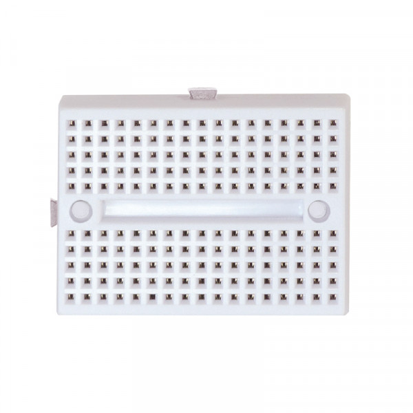Mini-Laborsteckboards 2er Pack Weiss 2x170 Kontakte BLANKO