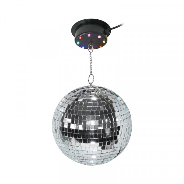 LED-Multicolor Spiegelkugel Set 200 mm BLANKO