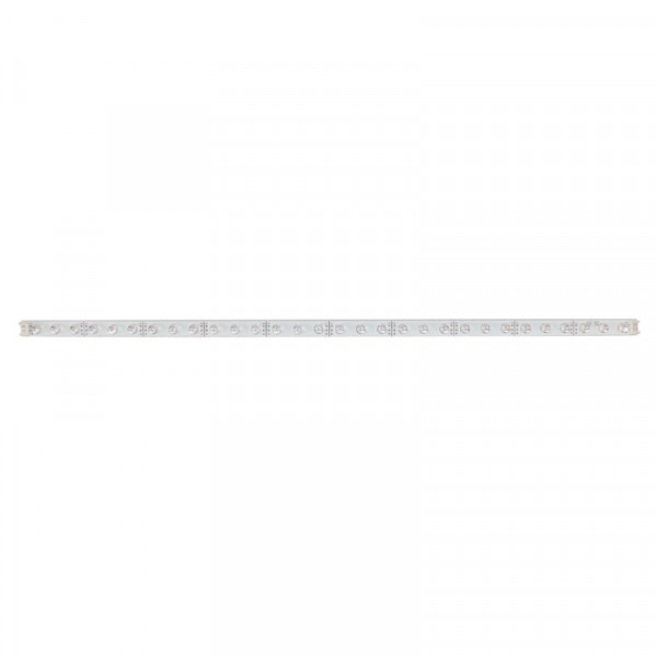 LED-Strip starr, 30 weisse LEDs BLANKO Länge 37,5 cm