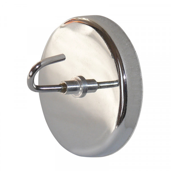 Rundmagnet mit Haken BLANKO