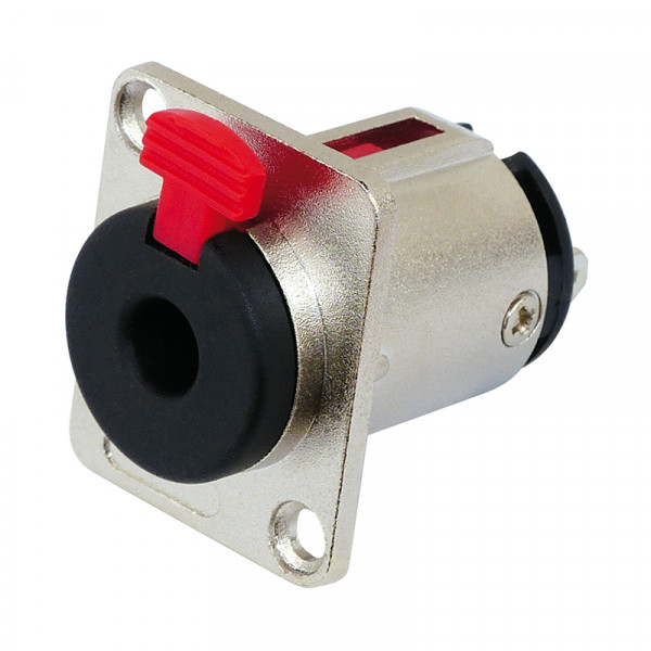 PA-Stereo-Einbaubuchse Klinke 6.3mm BLANKO
