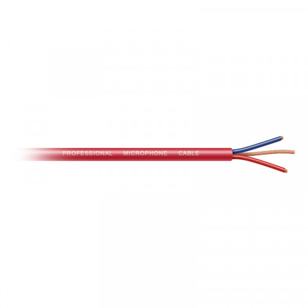 Mikrofonkabel 50 m Rot Cavi