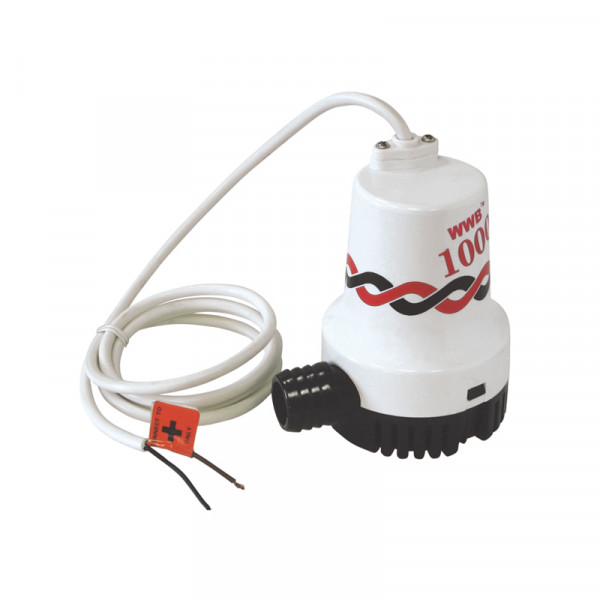 Marine-Tauchpumpe 1000GPH 12 V DC BLANKO