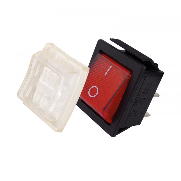 Wippenschalter-Abdeckung 35 x 30 mm 10er Pack BLANKO