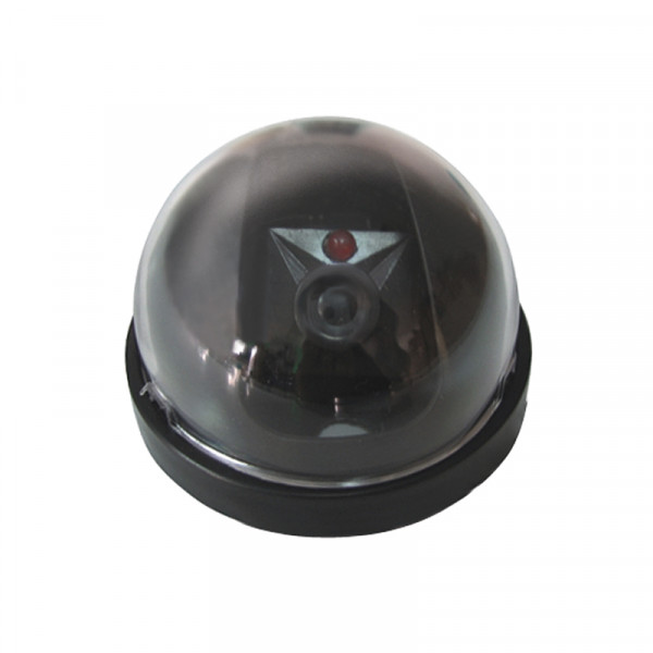 Dummy Kamera Mini-Dom mit Blinklicht BLANKO