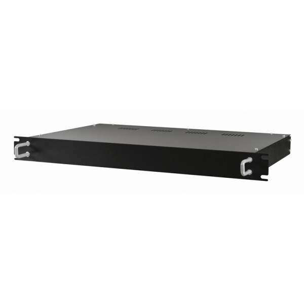 480 mm (19") Rack-Leergehäuse 1 HE BLANKO