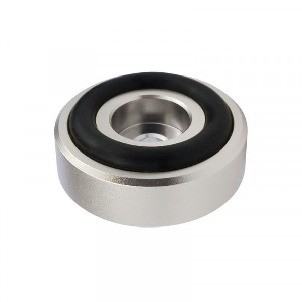 Dynavox Aluminium Gerätefüsse midi silber 4er-Set