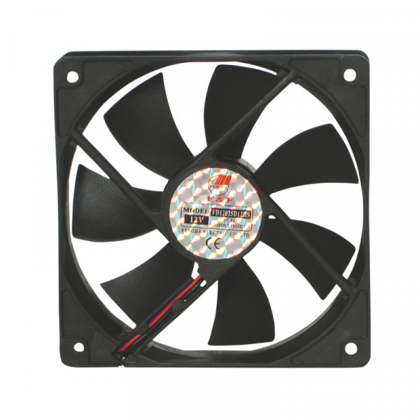 Lüfter 12 V/DC 80 x 80 x 25 mm XINDA