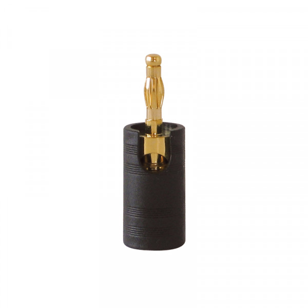 Dynavox High-End Bananenstecker schwarz Seitliche Befestigung