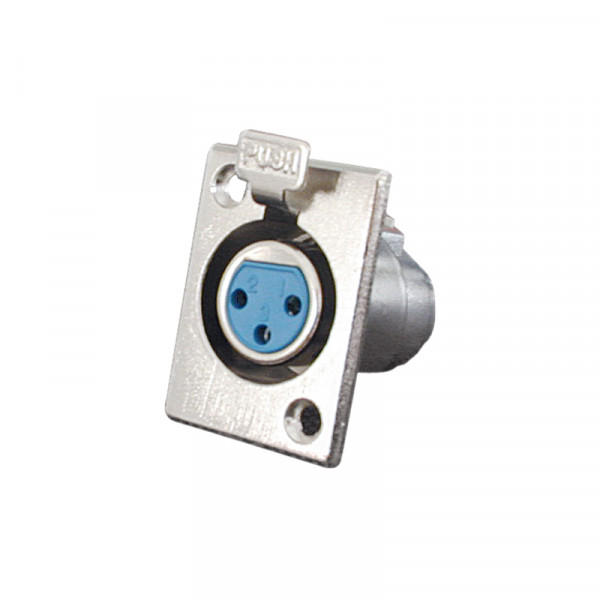 XLR Einbaubuchse BLANKO X-1015