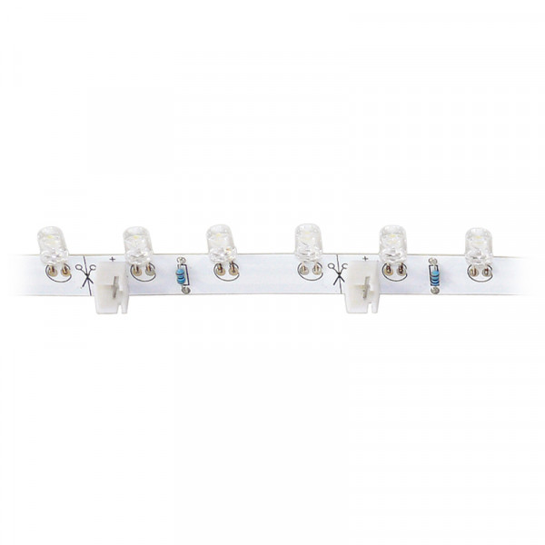 LED-Strip flexibel, 18 rote LEDs BLANKO Länge 30 cm