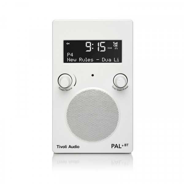 Tivoli Audio PAL+ BT Hochglanz Weiss