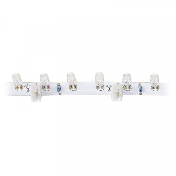 LED-Strip flexibel, 18 gelbe LEDs BLANKO Länge 30 cm