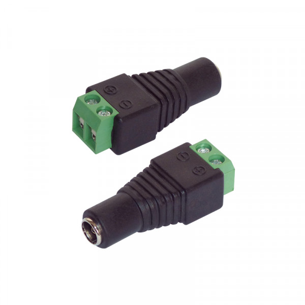 Adapter DC-Hohlbuchse 5.5 x 2.1 mm 2er-Set BLANKO