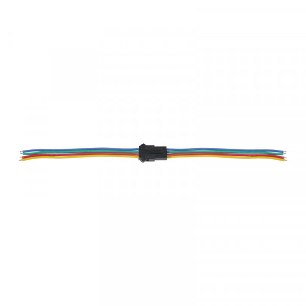 RGB-Verbinderset 5 x Stecker/5 x Buchse BLANKO